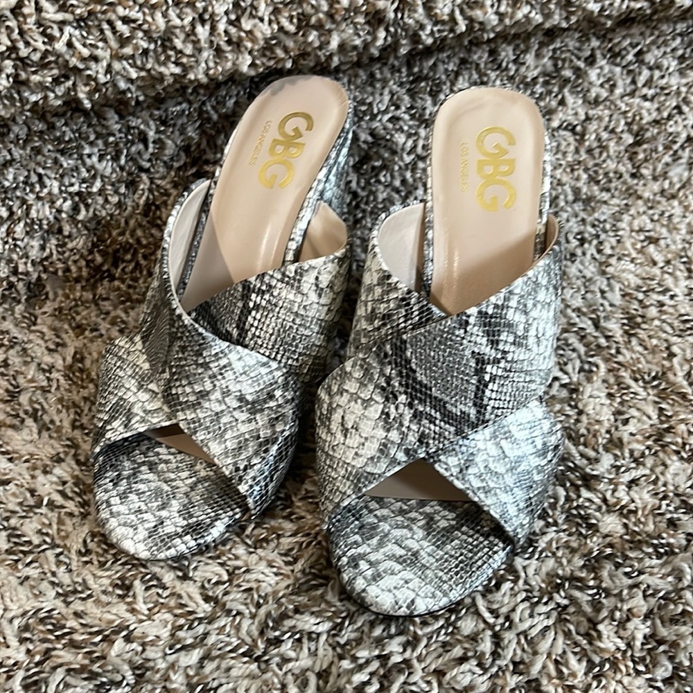 Guess block heels